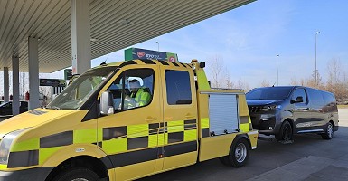 Van, light truck and campervan recovery