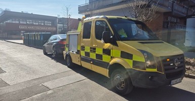 Car rescue Kisszékely